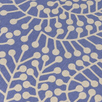 Подушка декоративная фиолетового цвета с принтом Спелая Смородина из коллекции Scandinavian touch, 45х45 см - фото 6