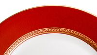 Тарелка закусочная Wedgwood Ренессанс 20 см, красная - фото 4