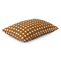 Чехол на подушку из хлопка Polka dots карамельного цвета из коллекции Essential, 40x60 см - фото 7
