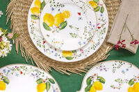 Тарелка закусочная Цветы и лимоны, 19 см - фото 3