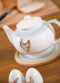 Заварочный чайник с петухом