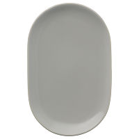 Тарелка сервировочная Cafe Concept 19,6х12,5 см серая - фото 1