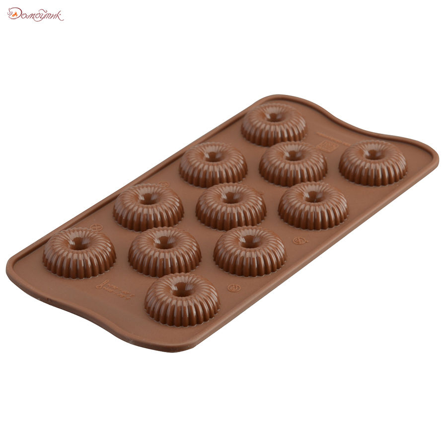 Форма для приготовления конфет Choco Crown 11 х 24 см силиконовая - фото 1