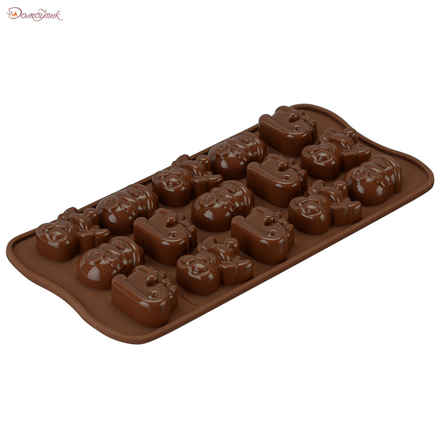 Форма для приготовления конфет Choco Winter силиконовая - фото 1