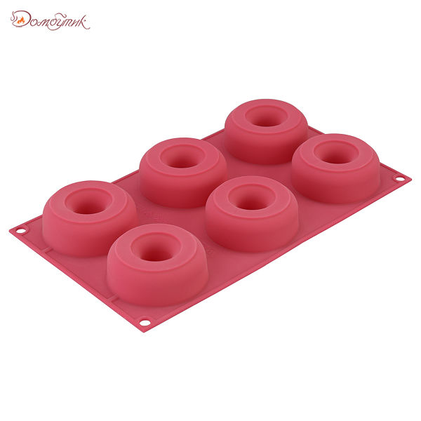 Форма для приготовления пончиков Donuts o7,5 см силиконовая - фото 1