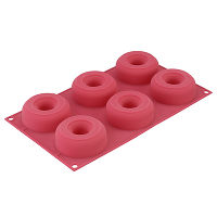 Форма для приготовления пончиков Donuts o7,5 см силиконовая - фото 1