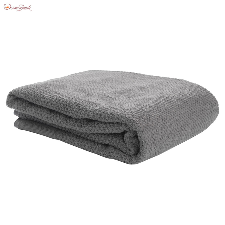 Полотенце банное фактурное серого цвета  Essential, Tkano - фото 1