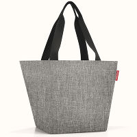 Сумка Shopper M twist silver - фото 1