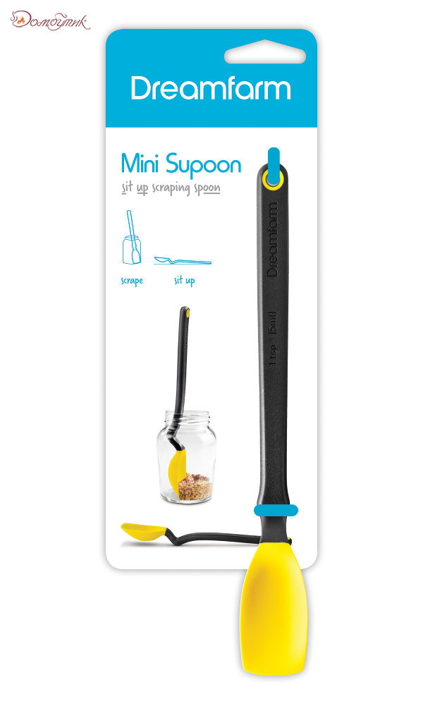 Mini Supoon-мини ложка, цвет желтый