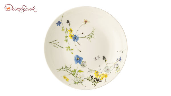 Тарелка суповая Rosenthal Альпийские цветы 21см