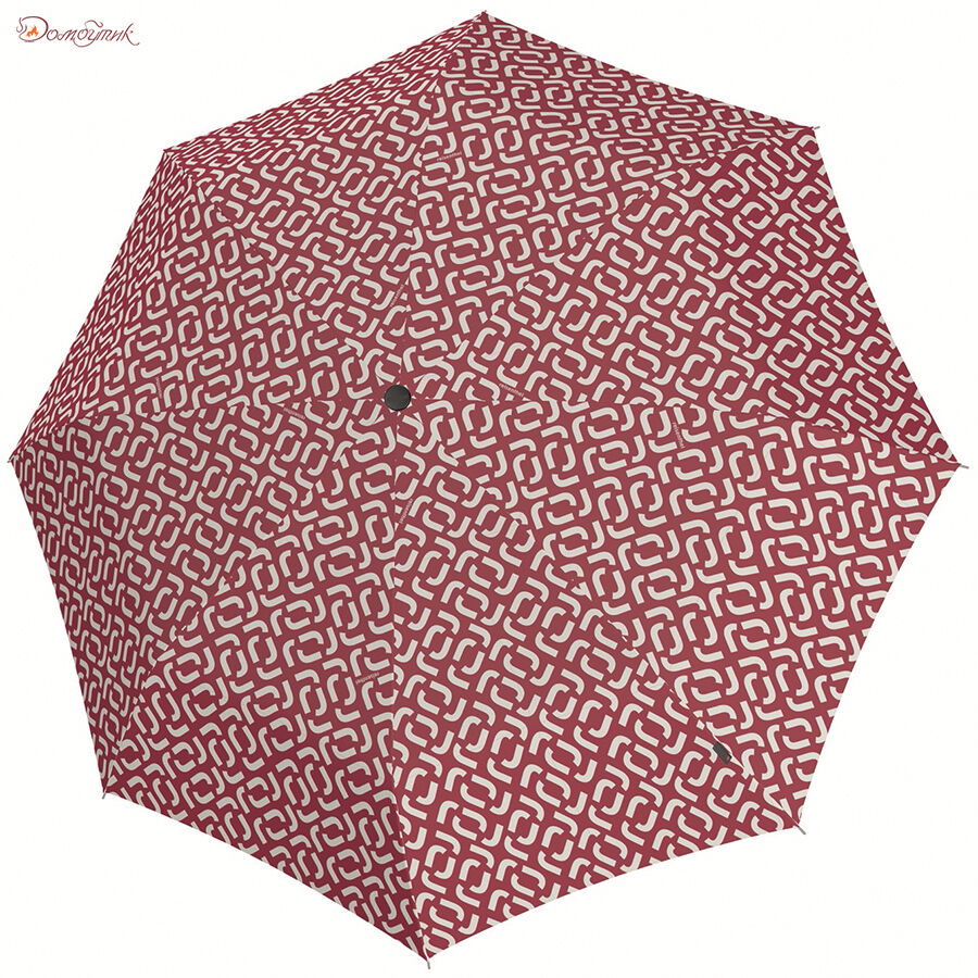 Зонт механический Pocket classic signature red - фото 1