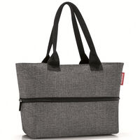 Сумка Shopper E1 twist silver - фото 1