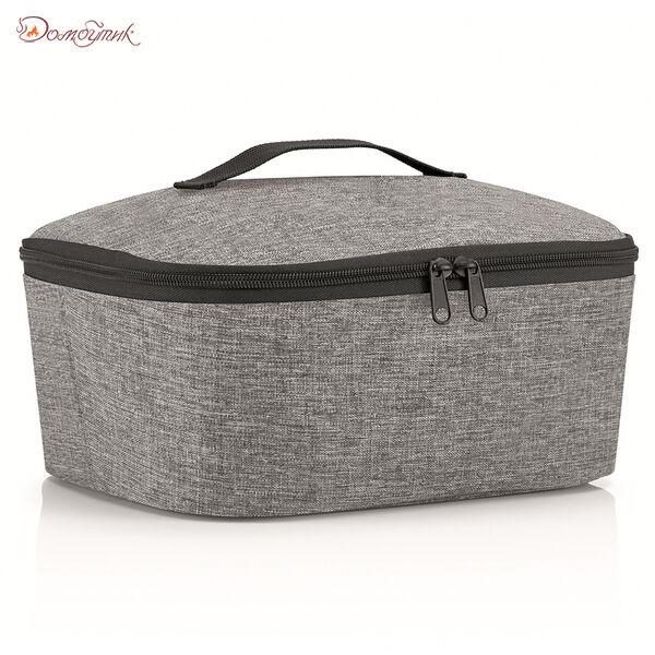 Термосумка Coolerbag M pocket twist silver - фото 1