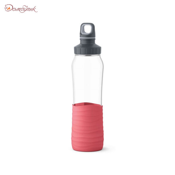 Бутылка EMSA 0,7л стекло (розовая)