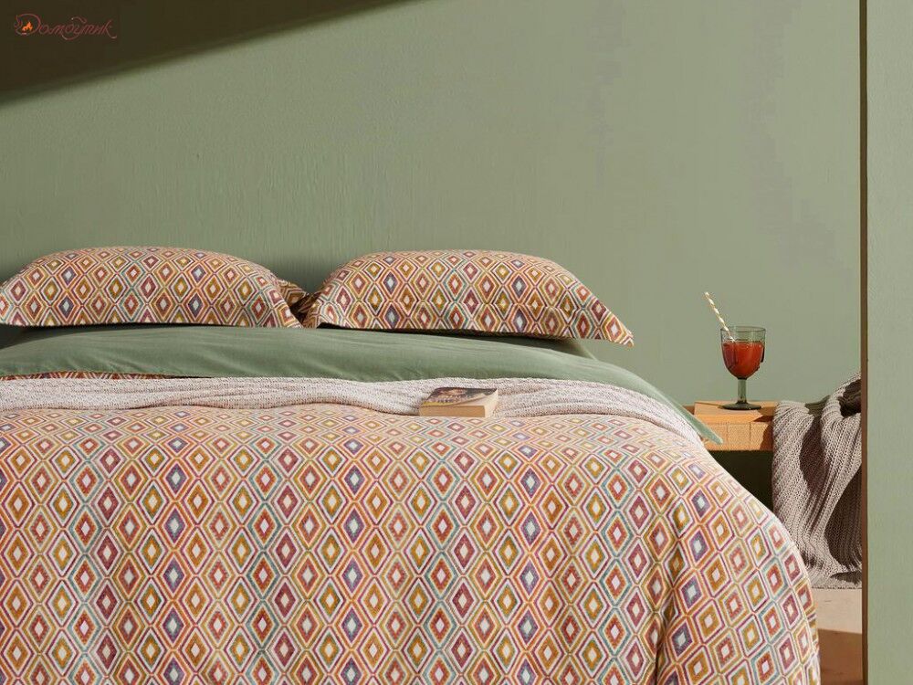 1,5-спальный комплект постельного белья, 2 наволочки - фото 1