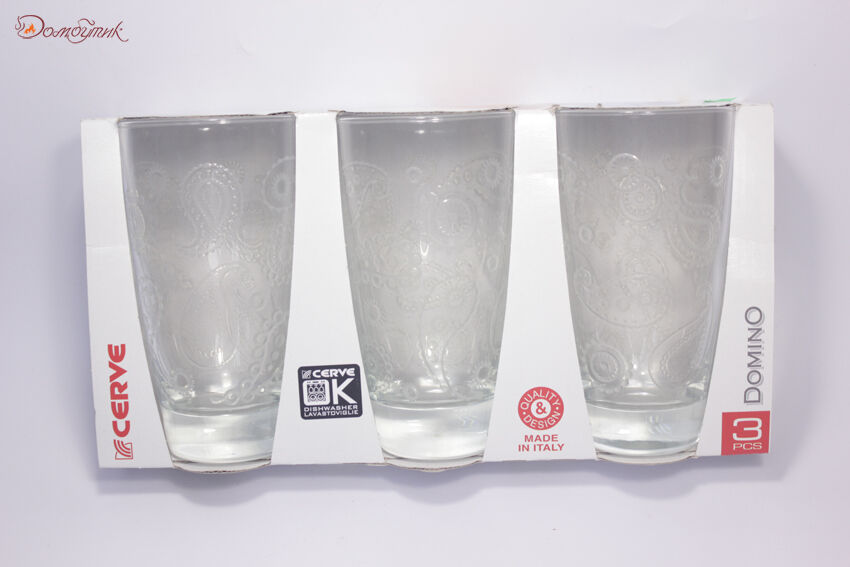 Набор стаканов 3 шт. 400 мл SAMARCANDA CERVE - фото 1