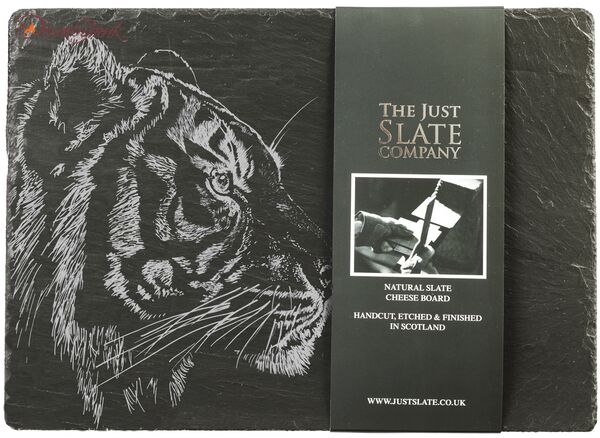 Доска сервировочная The Just Slate Company Тигр 35x25 cм
