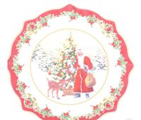 Тарелка Repast Christmas world Зимняя сказка диаметр 17 см - фото 1