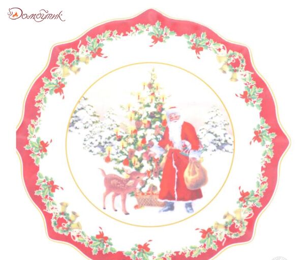 Тарелка Repast Christmas world Зимняя сказка диаметр 21 см