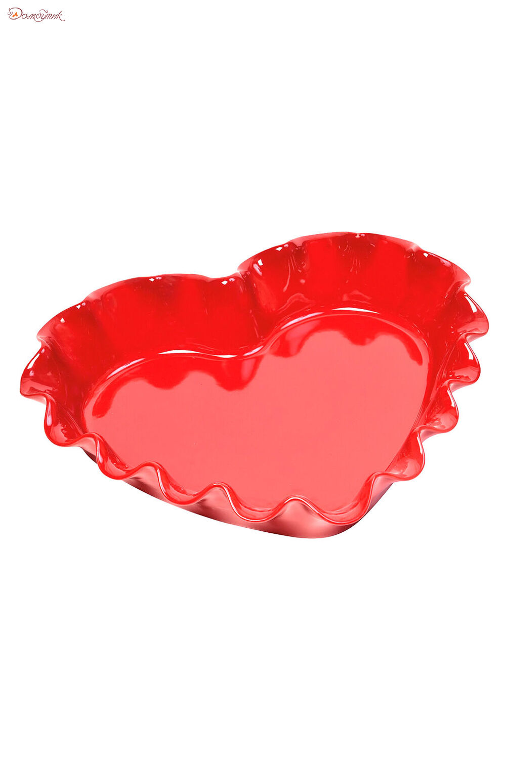 Форма для пирога, "Сердце", цвет: алый - фото 1