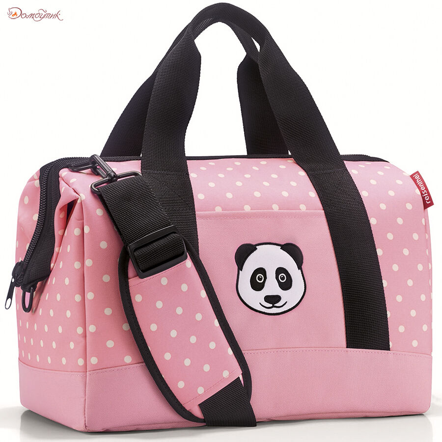 Сумка детская Allrounder M panda dots pink - фото 1