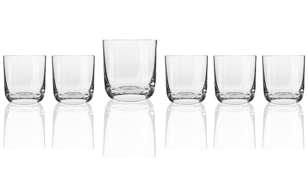 Набор стаканов для виски Krosno Гламур 300 мл, 6 шт, стекло