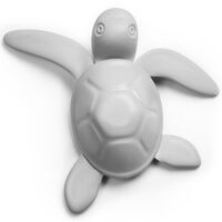 Магнит Save Turtle, серый - фото 1