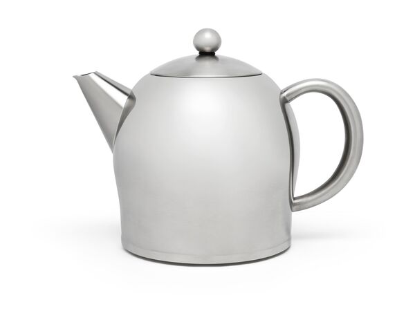 Чайник заварочный Bredemeijer Minuet Santhee с двойными стенками 1 л, сталь, матовый