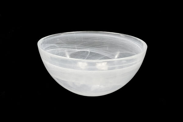 Чаша круглая "Опал Белый" 15 см, Akcam