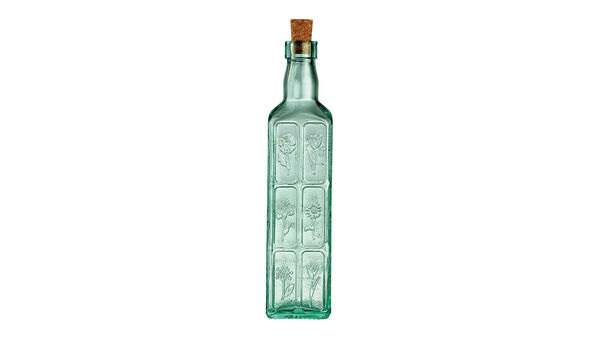 Бутылка для масла и уксуса Bormioli Rocco Fiori 500 мл, зеленая