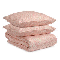 Комплект постельного белья розового цвета с принтом Спелая смородина из коллекции Scandinavian touch, 200х220 см - фото 1