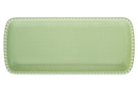 Блюдо прямоугольное Tiffany, зелёное, 36х16 см - фото 1