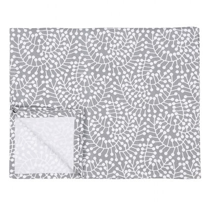 Дорожка на стол серого цвета с принтом Спелая Смородина из коллекции Scandinavian touch, 45х150 см - фото 1