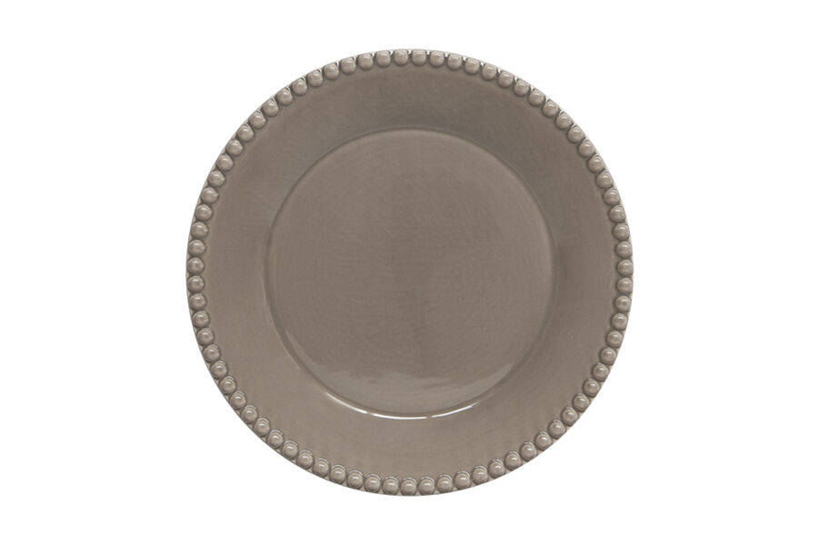Тарелка закусочная Tiffany, тёмно-серая, 19 см - фото 1