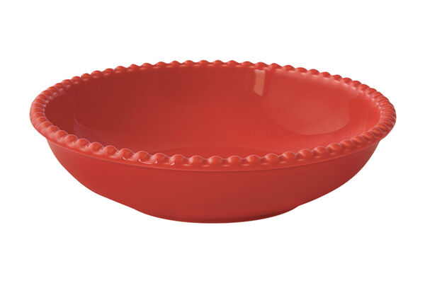 Тарелка суповая Tiffany, красная, 20 см