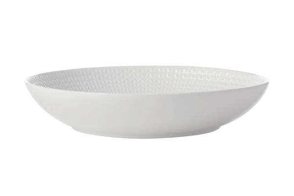 Тарелка суповая Corallo, белая, 21,5 см, 0,6 л