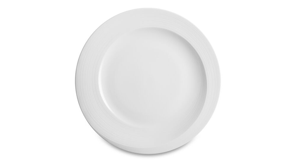 Тарелка закусочная Narumi Воздушный белый 23 см, фарфор костяной - фото 1