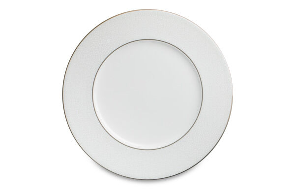 Тарелка пирожковая Narumi Белый жемчуг 16 см, фарфор костяной - фото 1