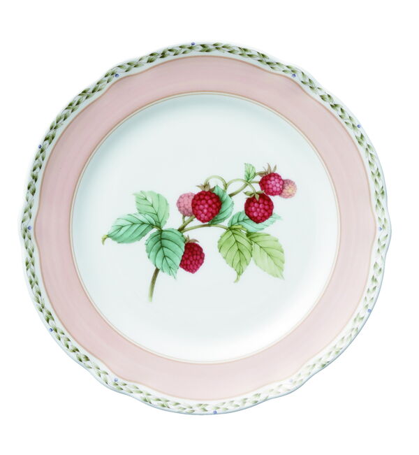 Тарелка десертная Noritake Фруктовый сад 19 см, розовая, п/к
