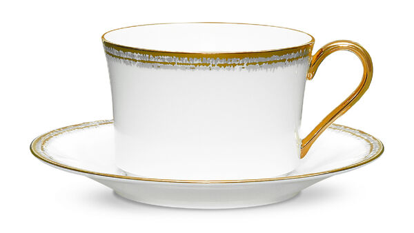 Чашка чайная с блюдцем Noritake Хаку 240 мл - фото 1