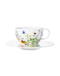 Чашка чайная с блюдцем Rosenthal Горный воздух 250 мл, фарфор костяной - фото 1
