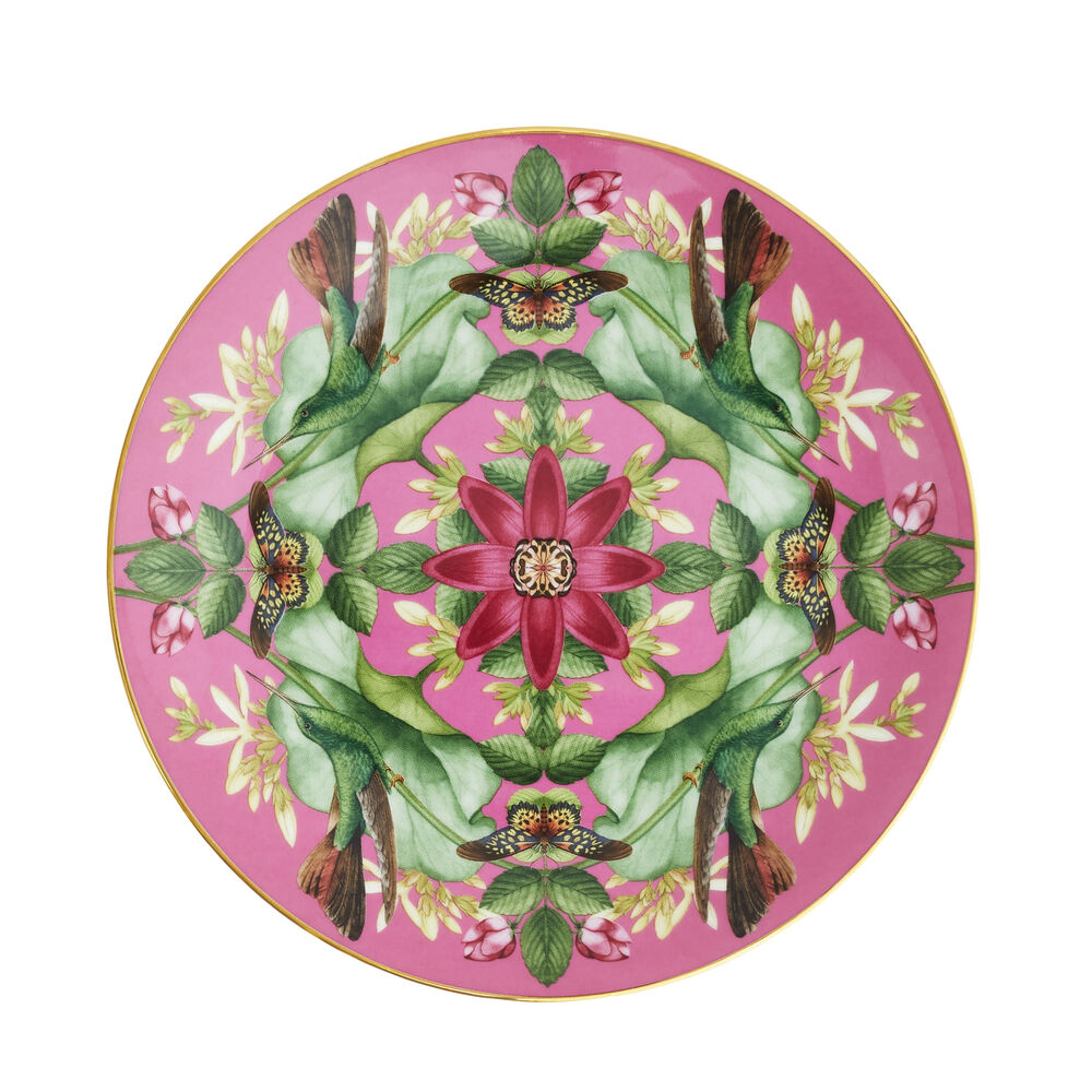 Тарелка закусочная Wedgwood Вандерласт Розовый лотос 20 см - фото 1