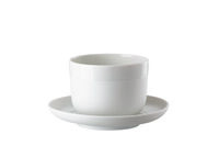Чашка для эспрессо с блюдцем Rosenthal Капелло 210 мл, фарфор, белая - фото 1