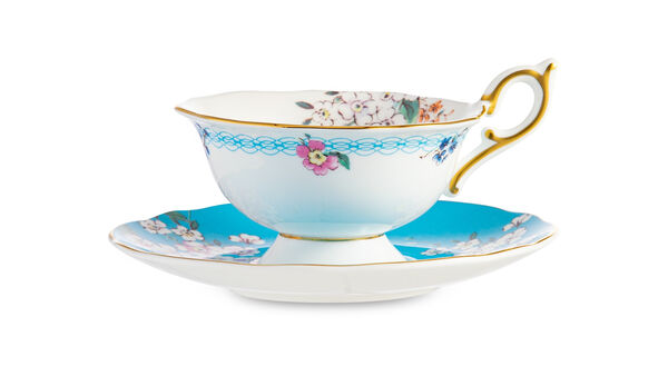 Чашка чайная с блюдцем Wedgwood Wonderlust Цветение 140 мл - фото 1