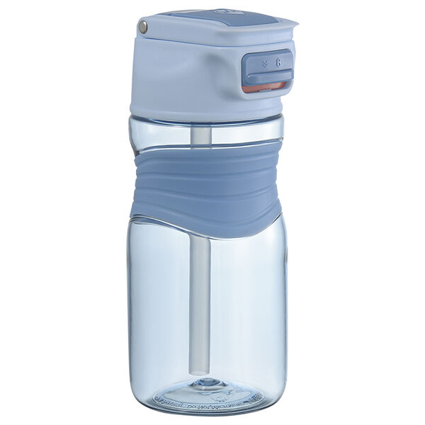 Бутылка для воды Slow Sip, 450 мл, голубая