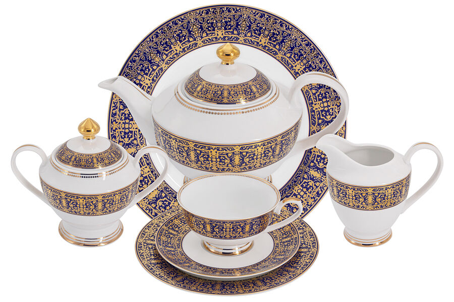 Чайный сервиз Византия, 6 персон, 23 предмета - фото 1
