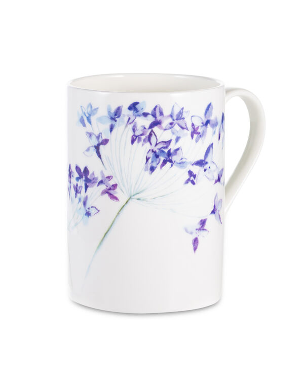 Кружка Norfolk Цветы №2 400 мл, фарфор костяной, Just mugs - фото 1