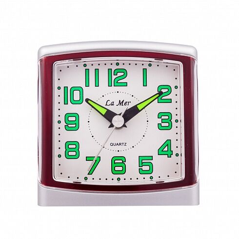 Часы-будильник 8x8см La Mer