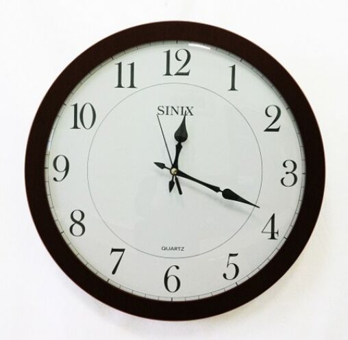 Настенные часы 35,5х35,5х3 см, Sinix