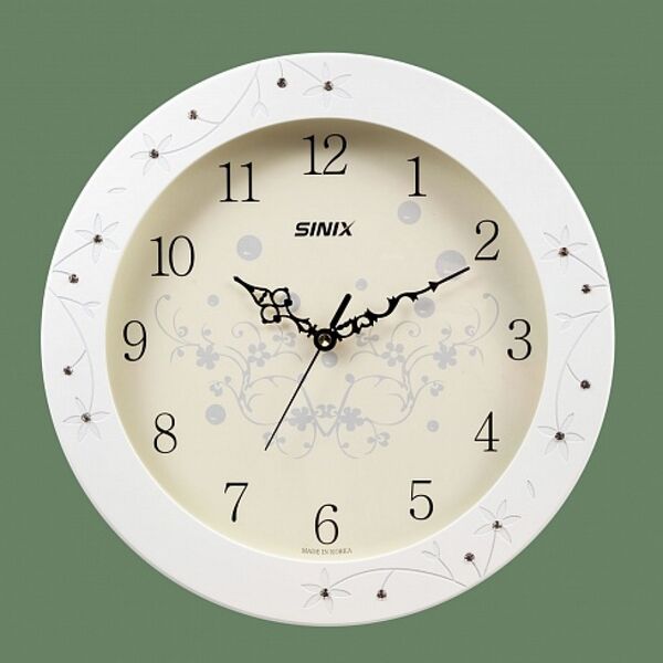 Настенные часы 35х35х5 см, Sinix